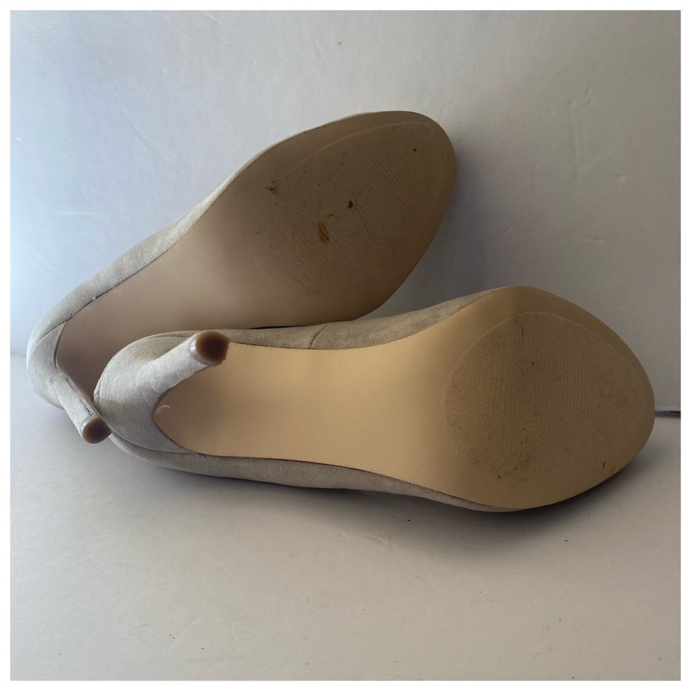 Just Fab Cleonia Faux Suede Stiletto Heels - Picture 12 of 13